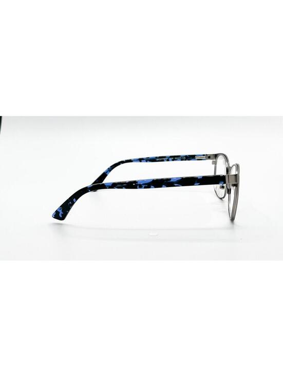 Mcq Mq0116Op 004 Gunmetal Blue Havana Authentic Eyeglasses 50-17-135 main image 5